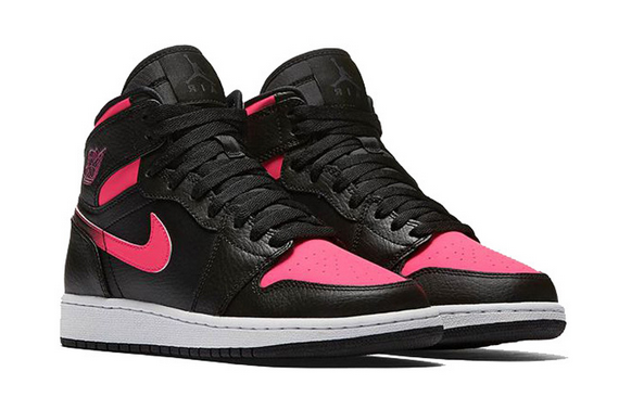 2017 Air Jordan 1 High GS Vivid Pink Shoes